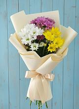 Букет цветов из:  Хризантемы в Ленино