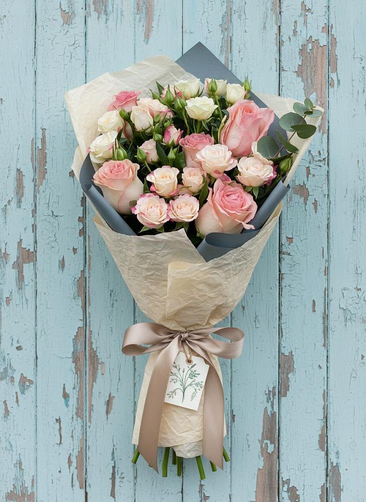 Букет цветов из: Розы в Ленино