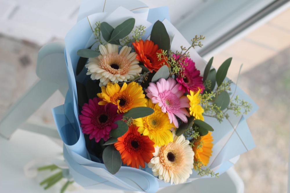 Букет цветов из: Герберы в Ленино