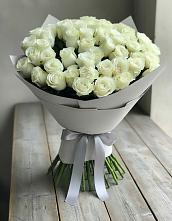 Букет 35 Белых роз в Ленино