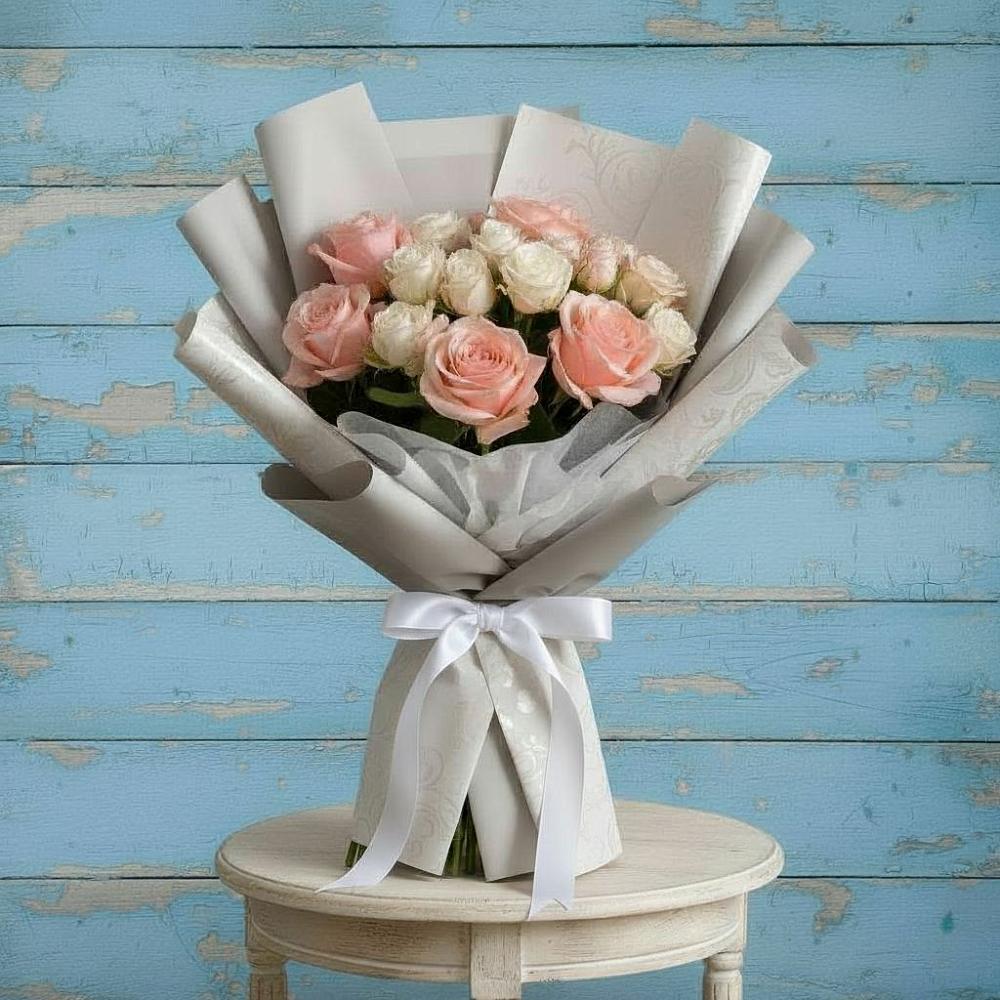Букет цветов из: Розы в Ленино