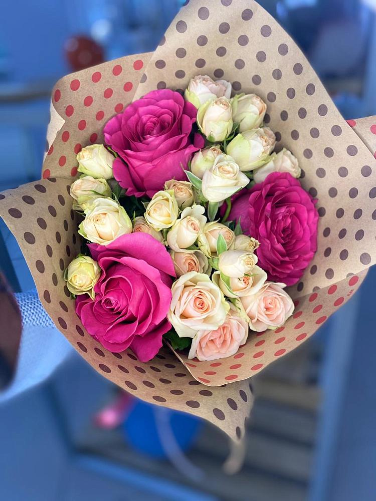 Букет цветов из: Розы в Ленино