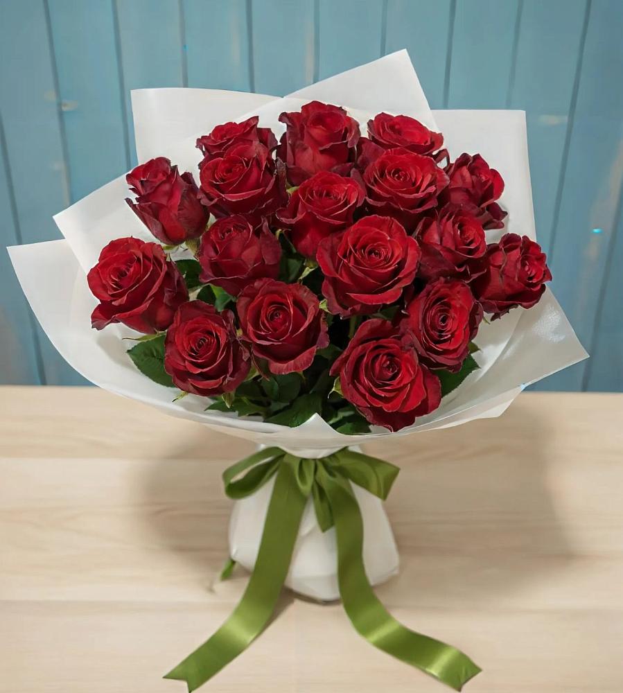 Букет Красные розы в Ленино