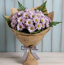 Букет цветов из:  Хризантемы в Ленино