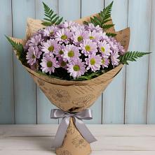Букет цветов из:  Хризантемы в Ленино