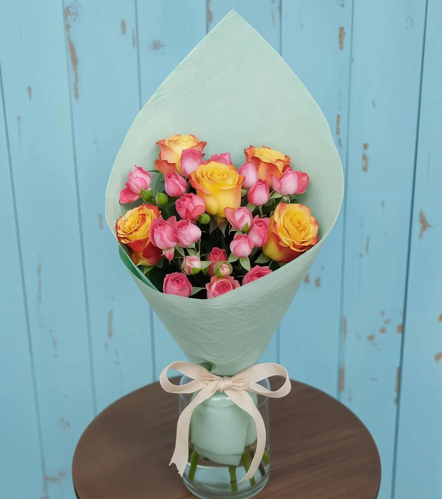 Букет цветов из: Розы в Ленино