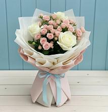 Букет цветов из:  Розы #REPLACE_PRED# Ленино