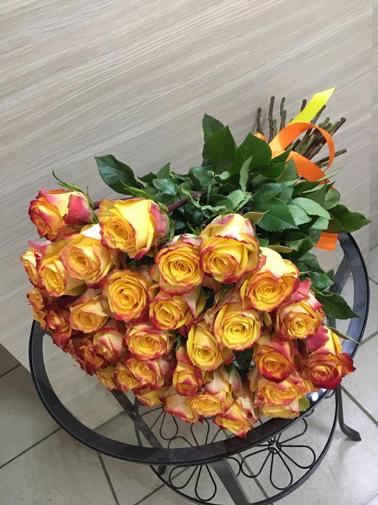 Букет Желтые розы в Ленино