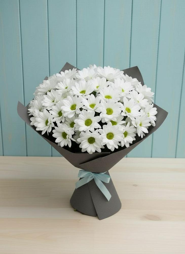 Букет цветов из: Хризантемы в Ленино