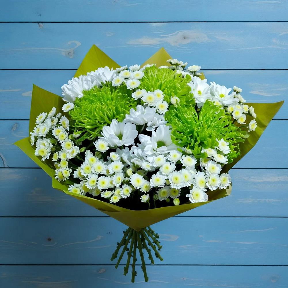 Букет цветов из: Хризантемы в Ленино
