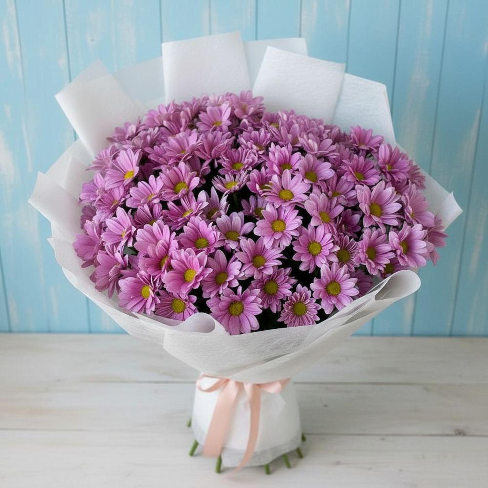 Букет цветов из: Хризантемы в Ленино