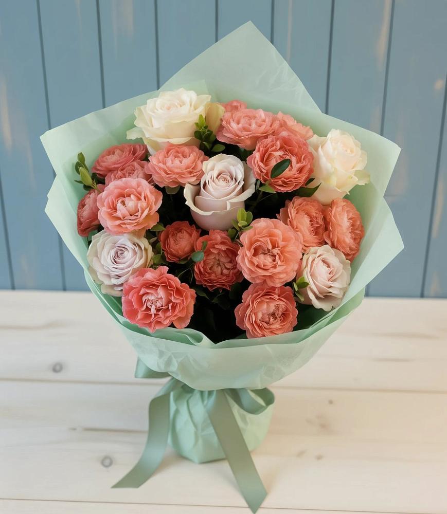 Букет цветов из: Розы в Ленино