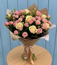 Букет цветов из:  Розы в Ленино