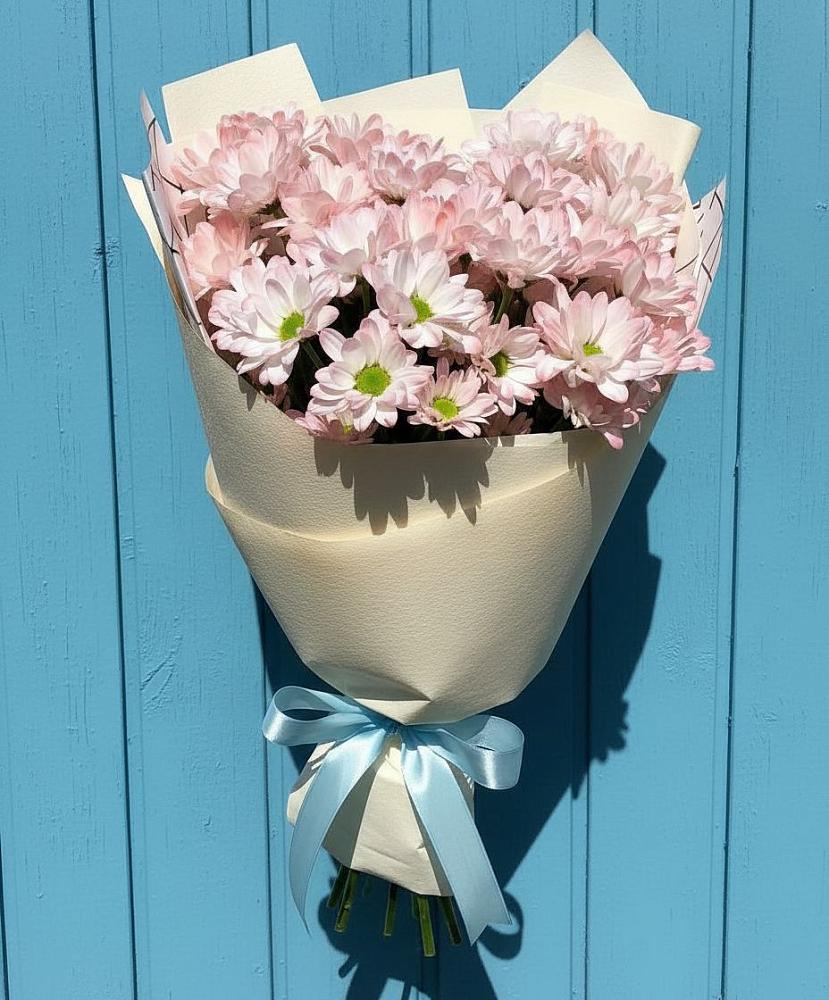 Букет цветов из: Хризантемы в Ленино