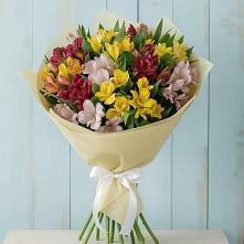 Букет цветов из:  Альстромерии в Ленино