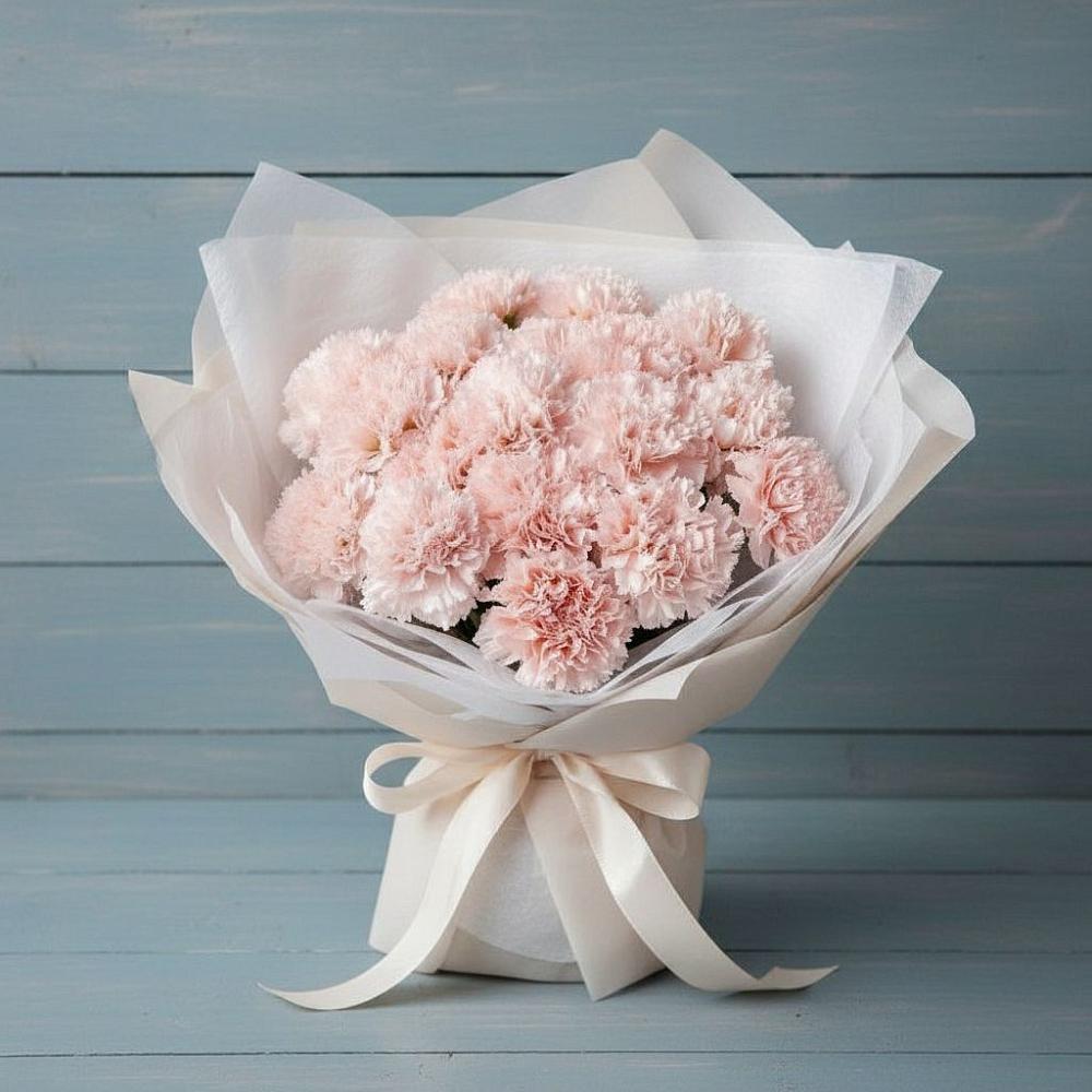 Букет цветов из: Гвоздики в Ленино