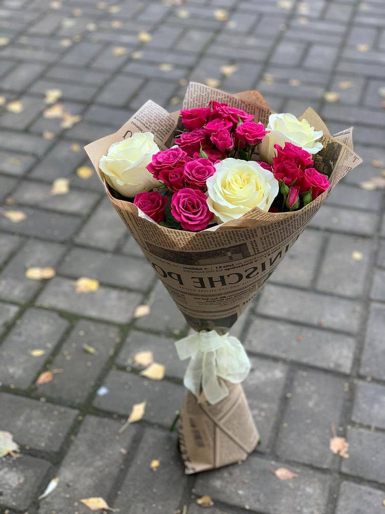 Букет цветов из: Розы в Ленино