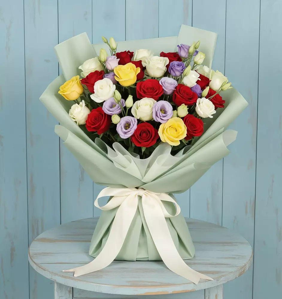 Букет цветов из: Розы в Ленино