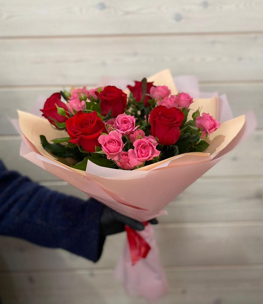 Букет цветов из: Розы в Ленино