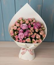 Букет цветов из:  Розы #REPLACE_PRED# Ленино